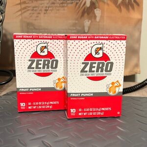 Gatorade Zero Sugar Fruit Punch Drink Mix